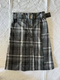 チェックスカート XL 120〜130