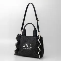 【雑誌付録】JILL by JILL STUARTかごバッグ ブラック