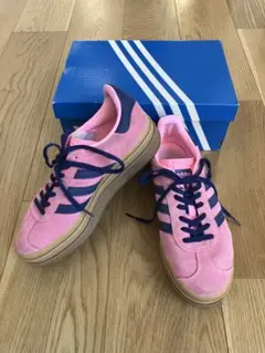 最終値下げ　adidas gazellbold ピンク×ブルー　24cm