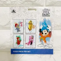 香港ディズニー インク＆ペイント ピンバッジ
