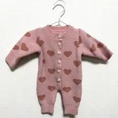 ニットロンパース トップス