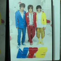 NYCboys 中山優馬　山田涼介　知念侑李　ポストカード