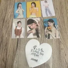 ME:I MOMONA 笠原桃奈 トレーディングカードセット 落下物付 トレカ