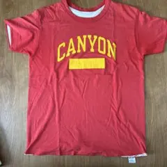 Champion CANYON Tシャツ Lサイズ 赤