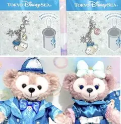 お顔厳選♡ ジュビリー　ダッフィー　シェリーメイ　ぬいぐるみバッジ　チャーム