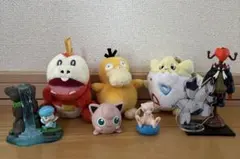 ポケモン　ぬいぐるみ　マスコット　雑貨　7点　まとめ売り
