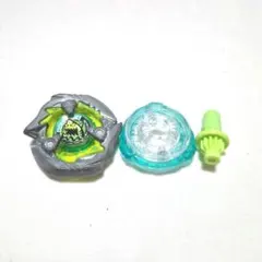 ベイブレードX シャークエッジ3-80F グリーン　緑