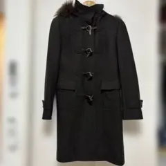 KUMIKYOKU ファー付きダッフルコート　サイズ2