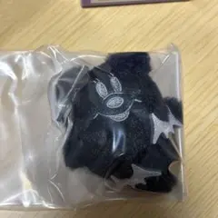 ディズニー おばけ　ミッキー ミニー　ぬいぐるみチャーム ブラック