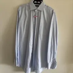 THE SUIT COMPANY ノンアイロンシャツ　水色