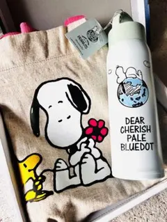 【新品セット】アフタヌーンティー×SNOOPY キャリーボトル　トートバッグ
