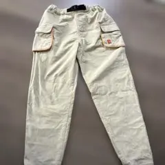 【新品】ベージュ ポケット付き 長ズボン 140cm