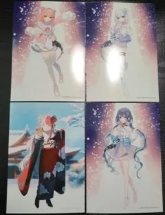 ミリプロ　ブロマイド　あくび・でもんすぺーど　ゆらぎゆら　音ノ乃のの　虹深°ぬふ