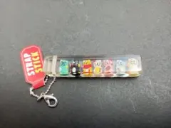 猫キャラクター アクリルキーホルダー ストラップ付き