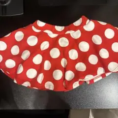 東京ディズニーリゾート ミニーちゃん　水玉スカート 100