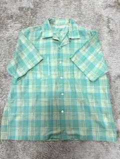 MM6 Maison Margiela グリーンチェックシャツ - メルカリ