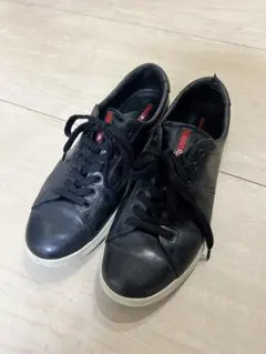 【希少】PRADA SPORT ローカット レザー スニーカー SIZE7