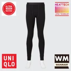 UNIQLO ユニクロ 極暖ヒートテックコットンタイツ/前開き XL ブラック