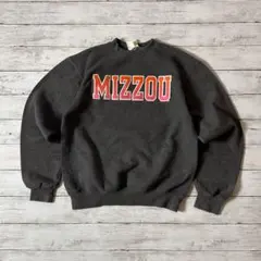 に*こ様 チャンピオン　カレッジロゴ スウェット MIZZOU チャコール M