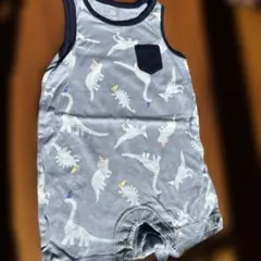 babyGAP 恐竜柄ロンパース　70