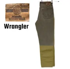 80's〜90's ラングラー "RUGGED WEAR" ダックパンツ　切替