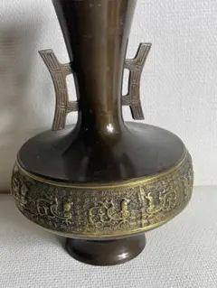 高岡銅器 銅製 花瓶 網代(大) 天龍作 桐箱 華道 高岡銅器 銅製 花瓶 網代(中) 天龍作 桐箱 華道 - メルカリ