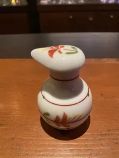 花柄陶器 醤油さし