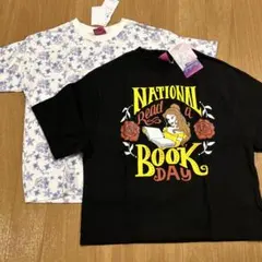 ディズニー　プリンセス　アリエル　ベル　トップス　Tシャツ　半袖　120 2枚