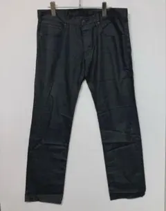 MEN'S MELROSE シャドウストライプ メンズ チノパン ブラック 4のサムネイル