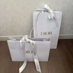 Dior ホワイトギフト袋
