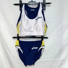 asicsアシックス陸上競技用 女子セパレートユニフォーム 上下セット　Mサイズのサムネイル