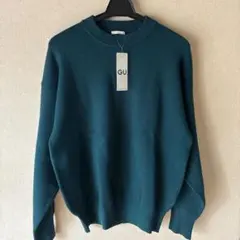 タグ付きGU クルーネックセーター