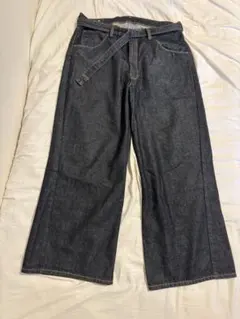 LEVI’S TWISTED BELTED デニムパンツ　リーバイス　バギーのサムネイル