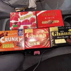 明治 ロッテ チョコレート 5種セット　Aのサムネイル