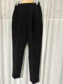 ブラック テーパードパンツ ウエストゴム