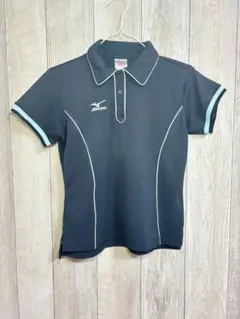 MIZUNO ポロシャツ M ネイビー 吸汗速乾 レディース