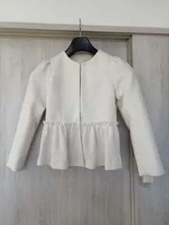 【再値下げ】ホワイトジョーラ　ジャケット