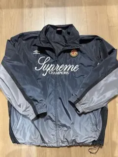 Supreme UMBRO コラボ ナイロンジャケット L ブラック - メルカリ