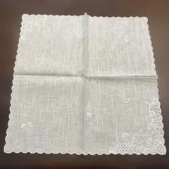 mila schon ミラショーンハンカチ 刺繍 38㎝ 未使用のサムネイル