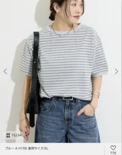 STAR & STRIPE ボーダーTシャツ ジャーナルスタンダード購入のサムネイル