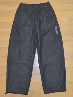 ユニクロU ブラッシュドスウェットワイドパンツ