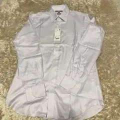 ユニクロ　ファインクロススリムフィットドビーシャツ　長袖