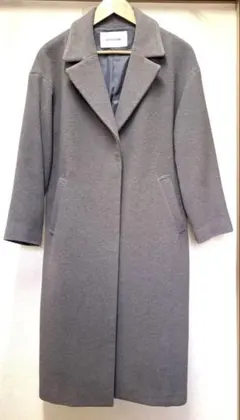 NATURAL BEAUTY BASIC ロングコート　グレージュ　Sのサムネイル