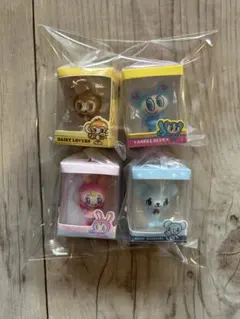 ナルミヤ　パッケージチャーム　4種セット　ベリエちゃん　ナカムラくん