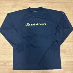 phiten ロングスリーブTシャツ ブラック