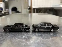 トミカ　ミニカー　中国製　TOYOTA クラウン　NISSAN セドリックのサムネイル