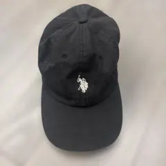 U.S. POLO ASSN. キャップ ブラック 帽子 ロゴ刺繍のサムネイル