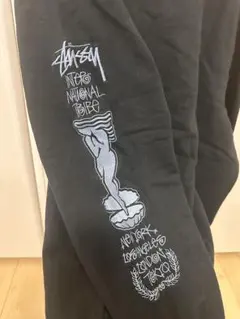 Stussy ブラック スウェット L