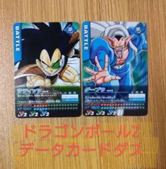 【ドラゴンボールZ】データカードダス ラディッツ ダーブラ 2枚セット