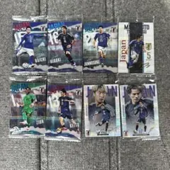サッカー日本代表 トレーディングカード 8枚セット